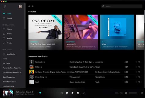 tidal desktop app for windows